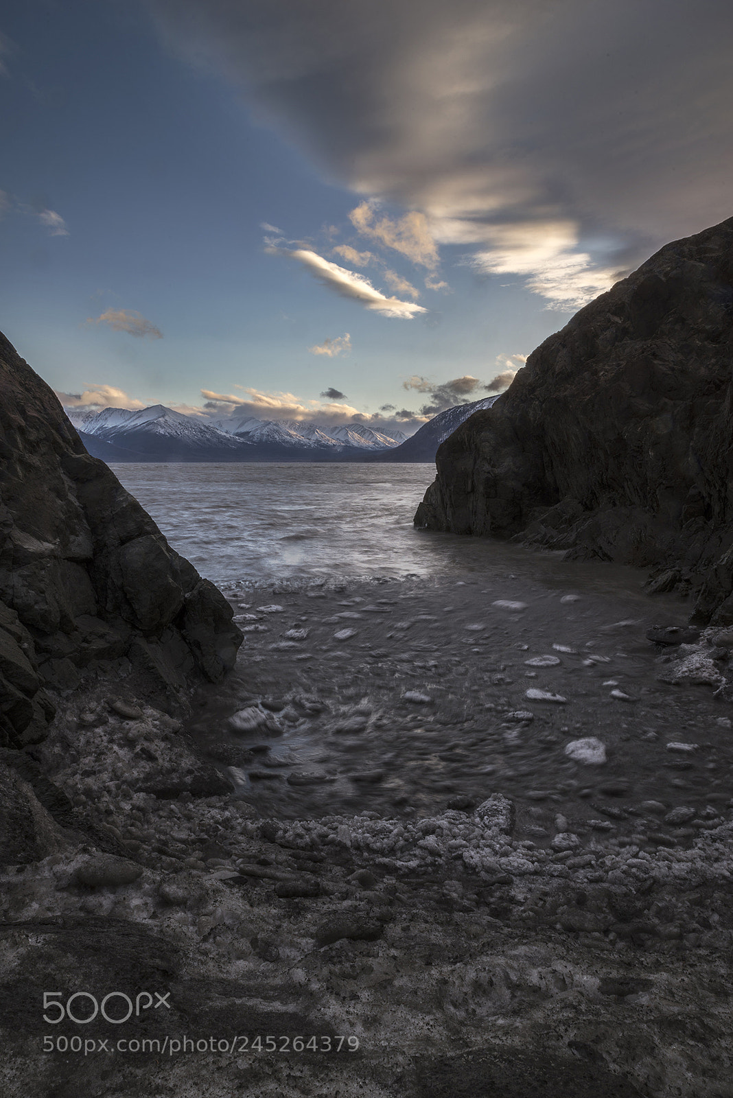 Pentax K-1 sample photo. Tide & ice photography