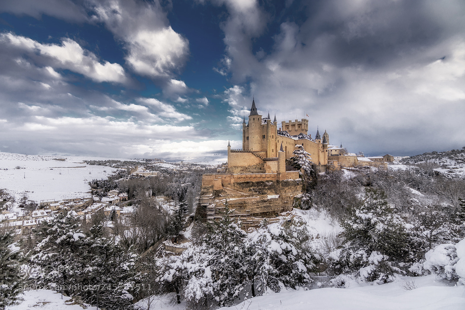 Nikon D7200 sample photo. Alcazar de segovia photography