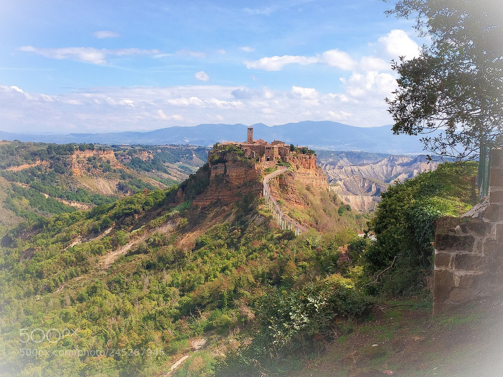 Apple iPhone 6 sample photo. Civita di bagnoregio photography
