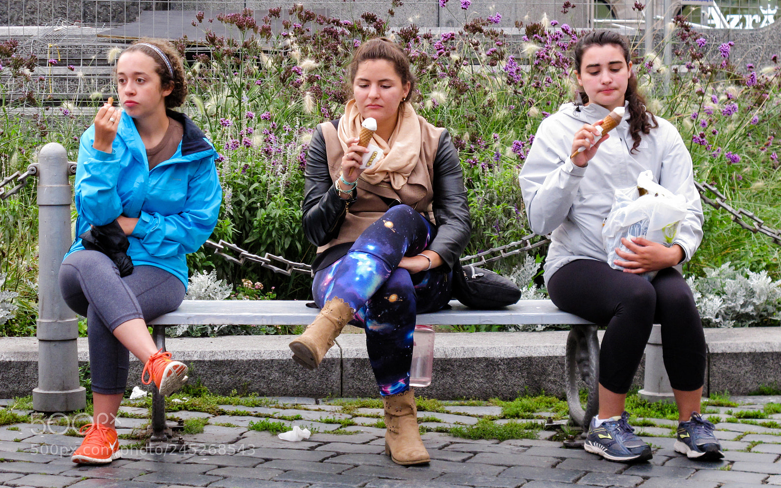 Canon PowerShot G12 sample photo. Ice cream trio photography