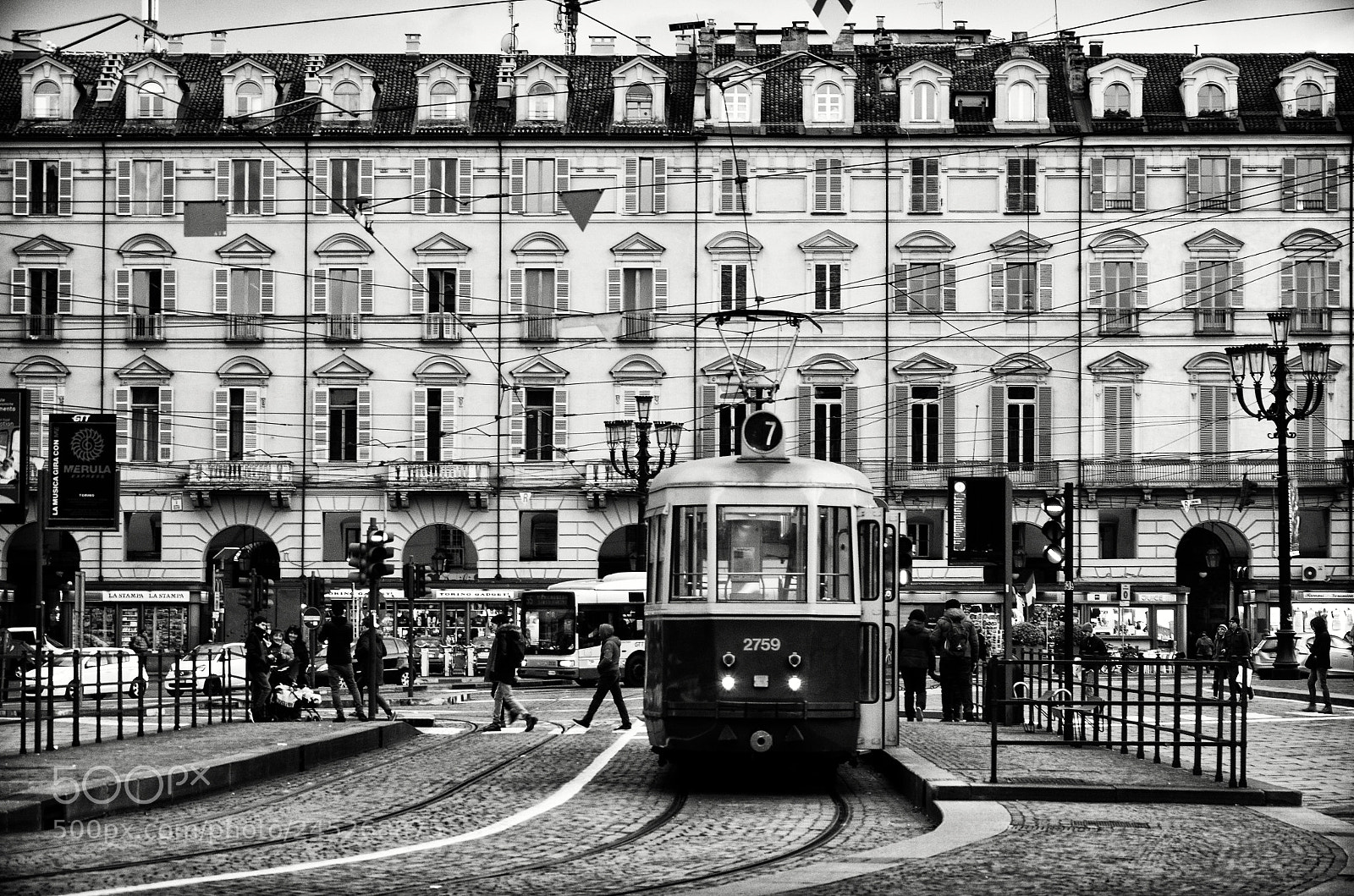 Nikon D5100 sample photo. Piazza castello photography