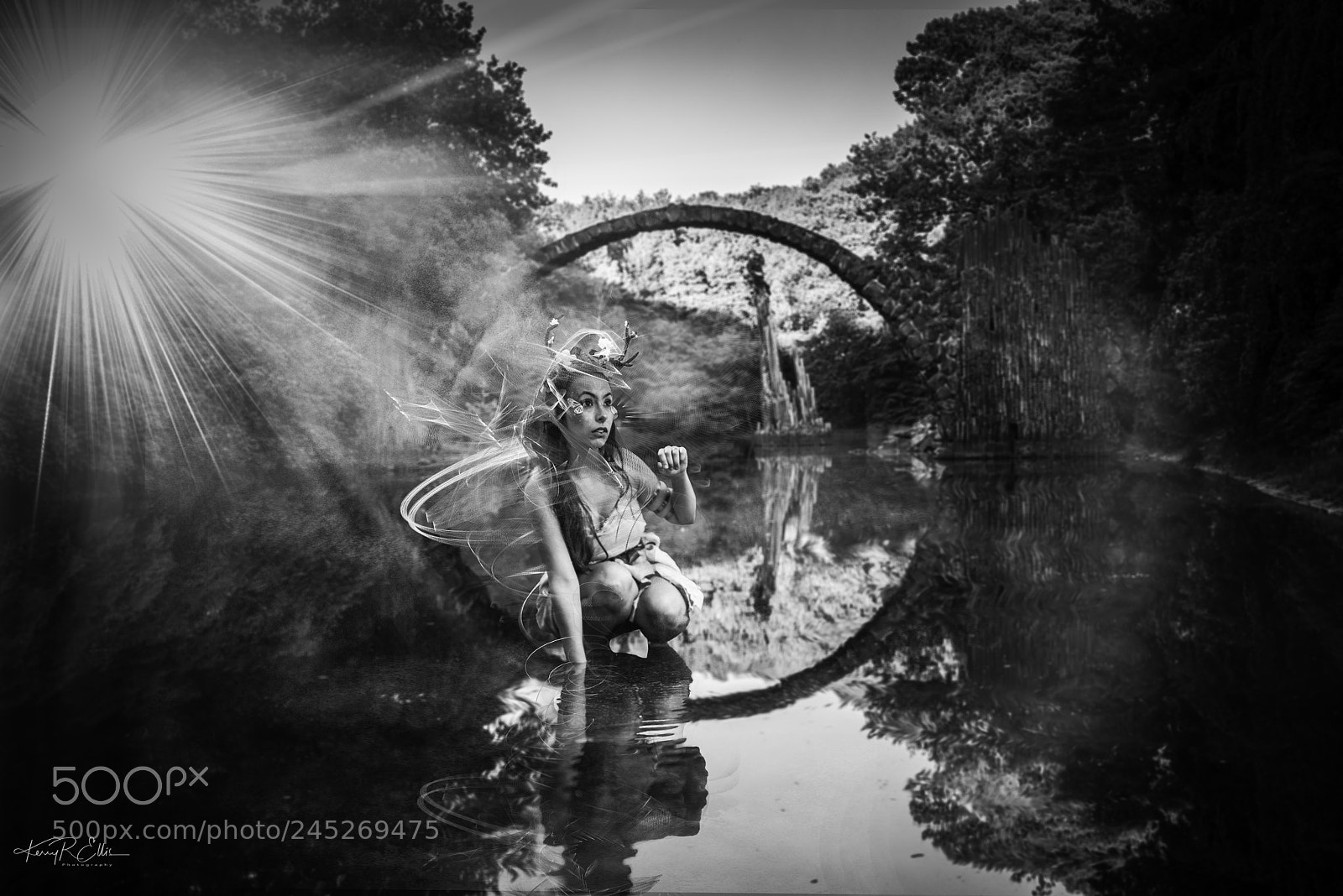 Nikon D810 sample photo. The fairy of rakotzbruke photography