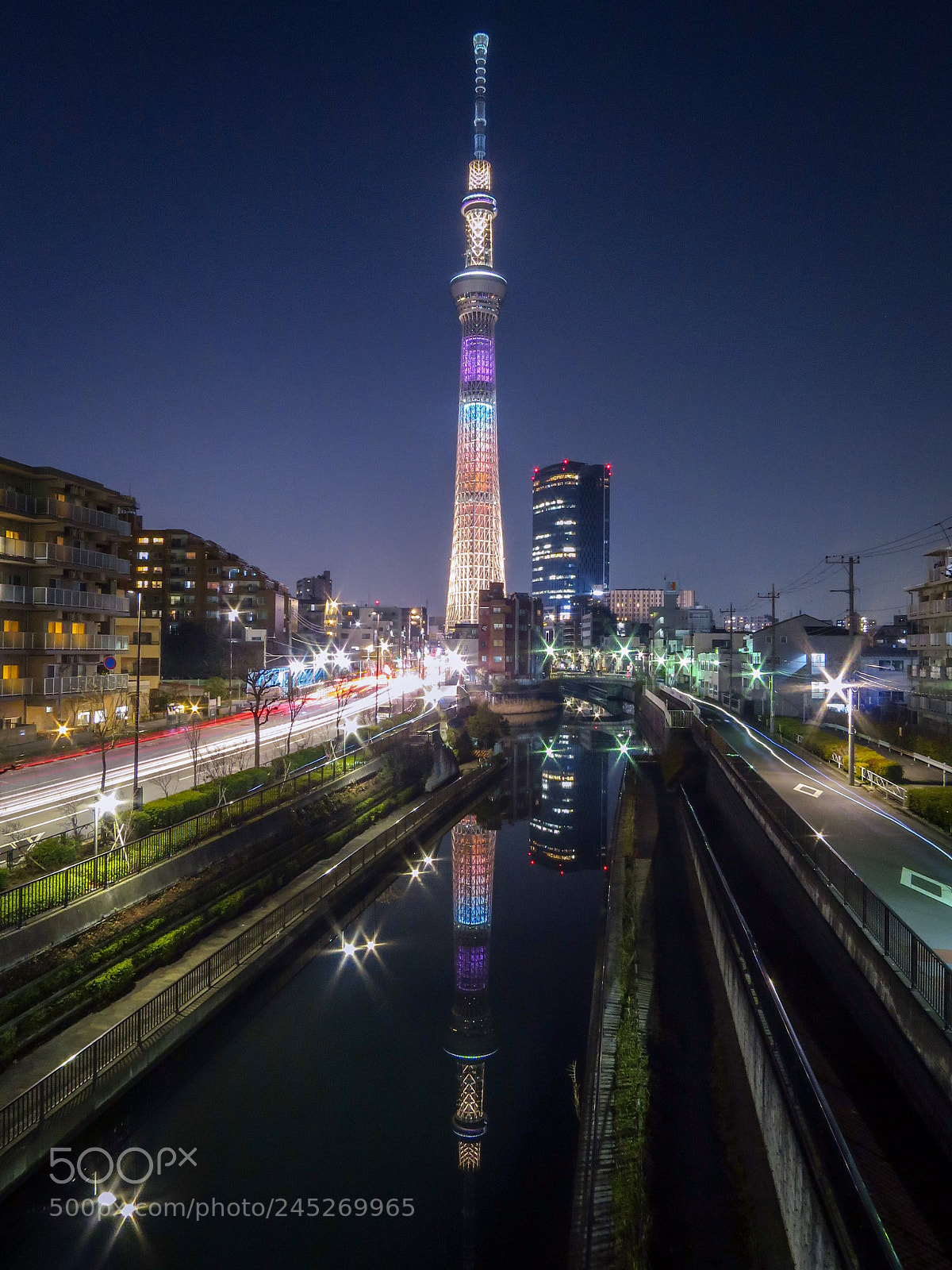 Canon PowerShot S120 sample photo. Double tokyo skytree of photography