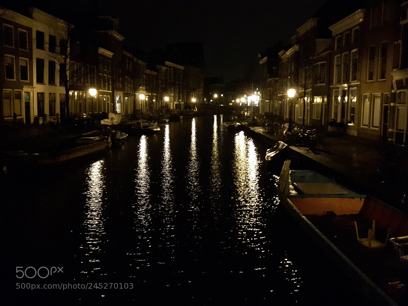 Samsung Galaxy S5 Neo sample photo. Leiden at night. photography