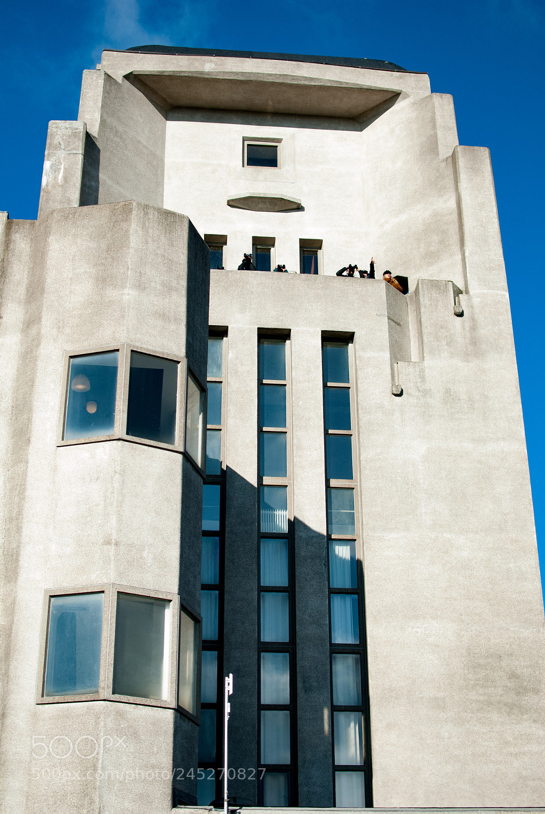 Nikon D200 sample photo. Art deco building photography