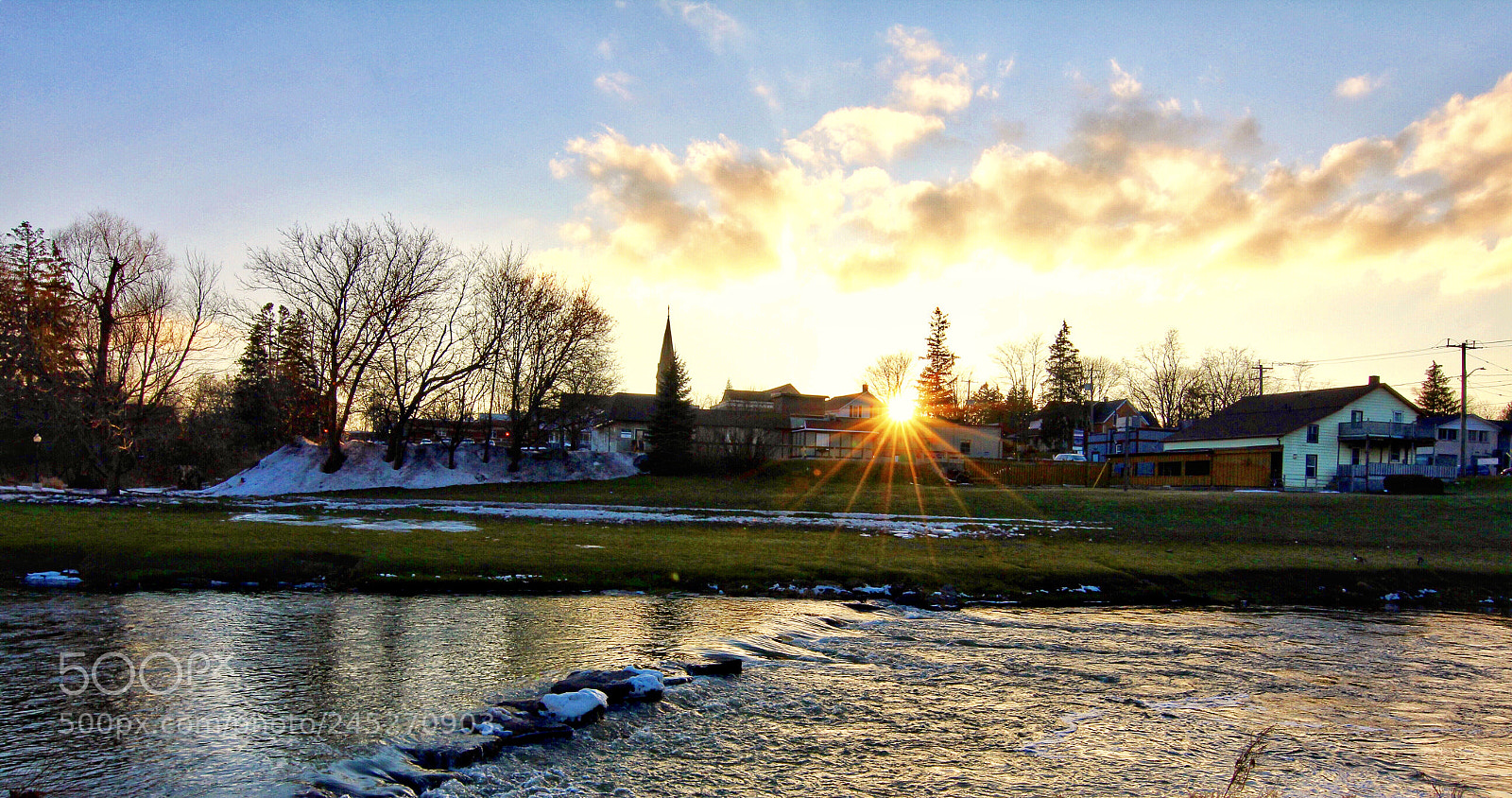 Canon EOS 60D sample photo. Sunset town photography