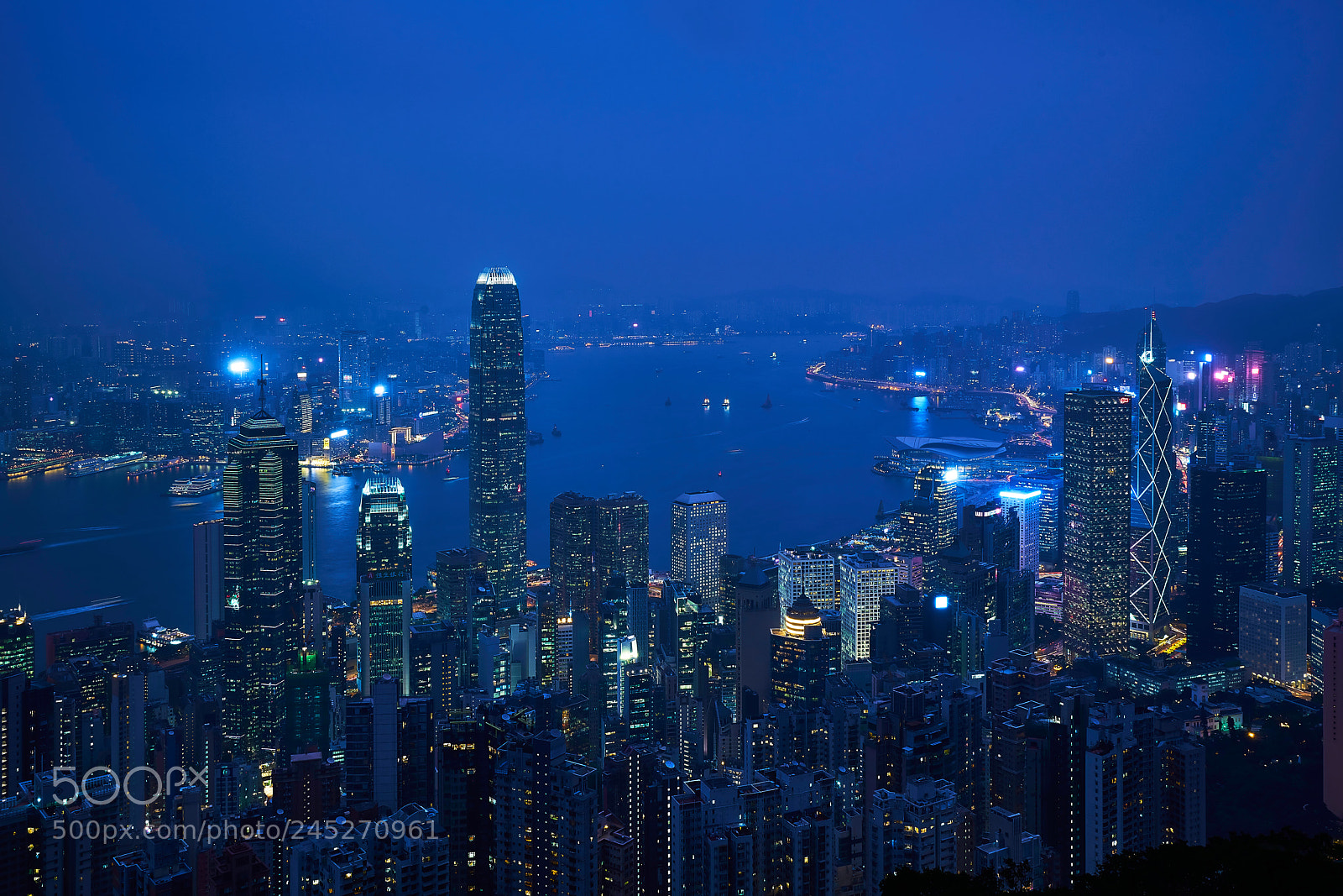 Sony a7R II sample photo. 香港维港夜景 photography