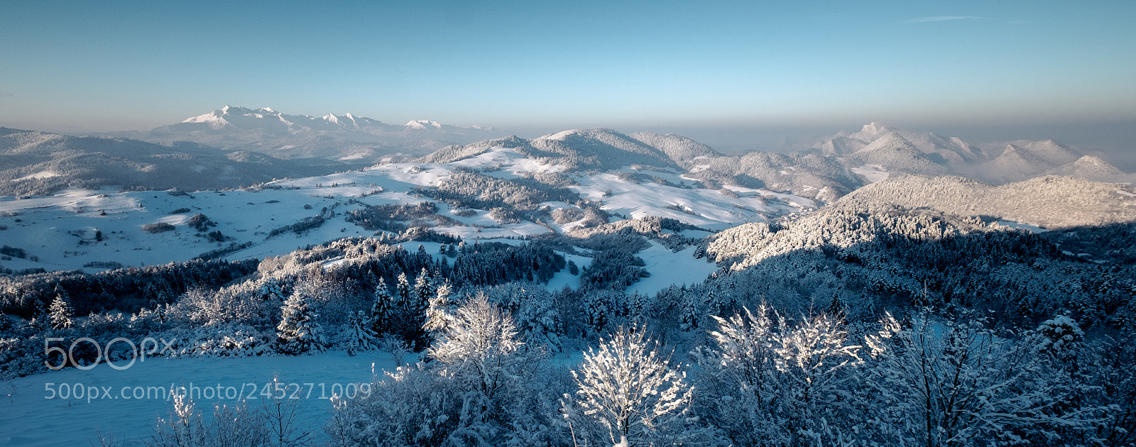 Fujifilm X-T2 sample photo. Wysoki wierch panorama photography