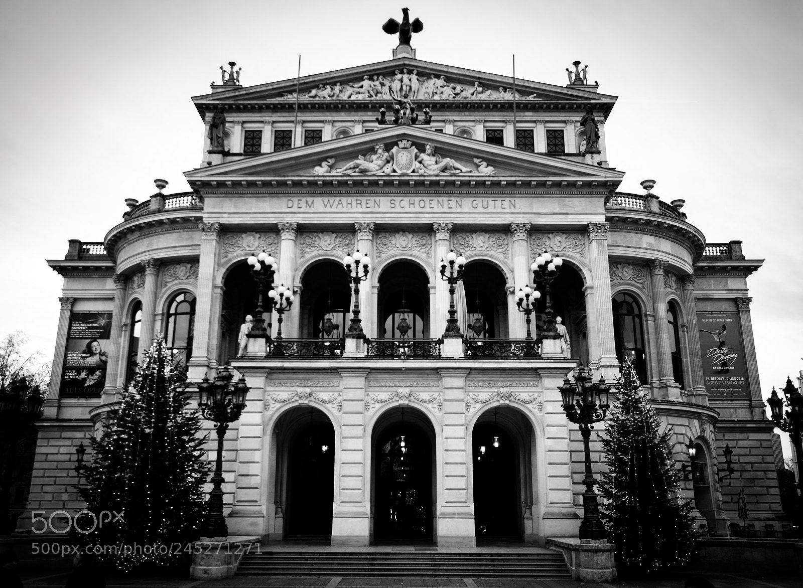 Nikon D500 sample photo. Alte oper frankfurt photography