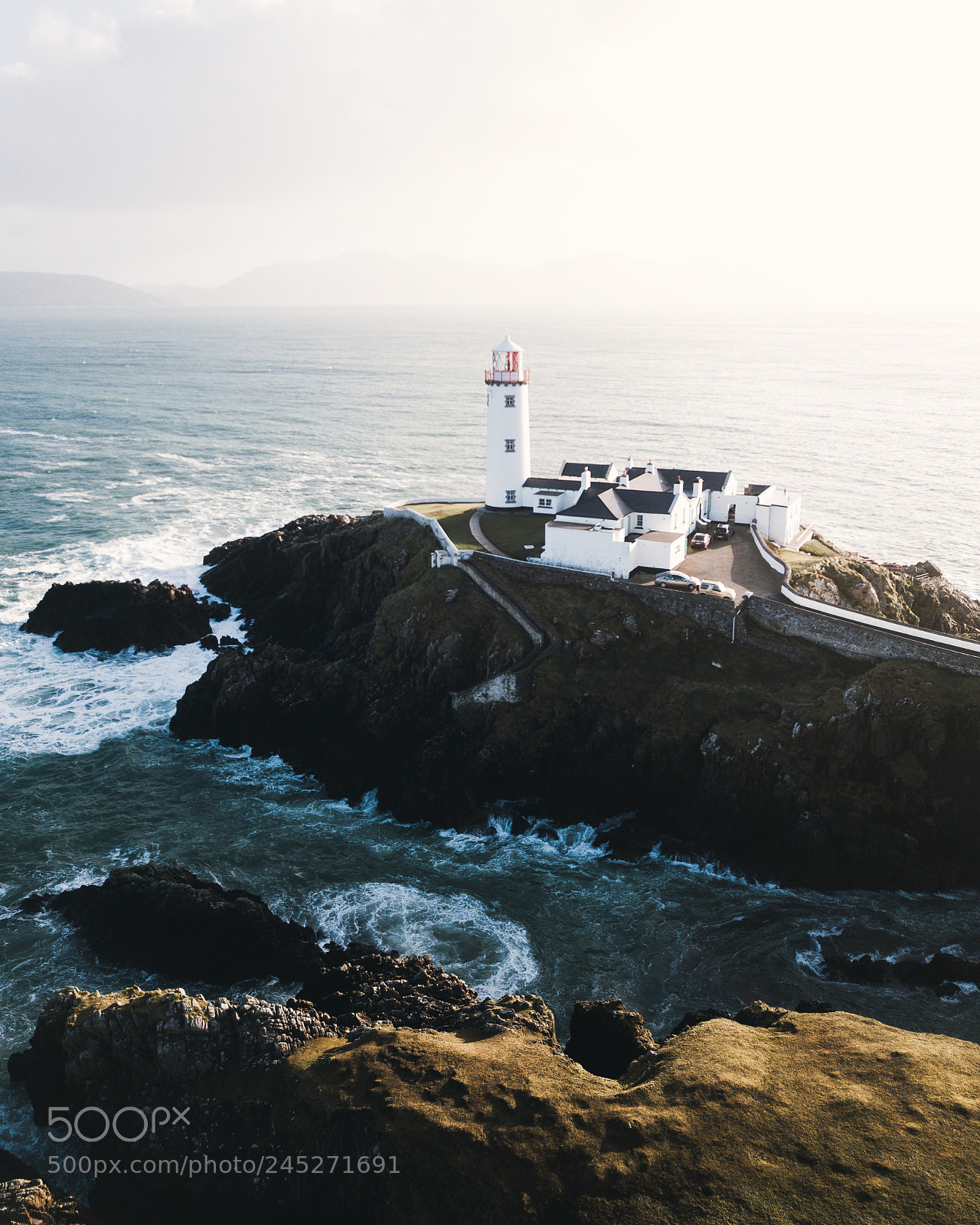 DJI FC220 sample photo. Sunrise at the lighthouse photography