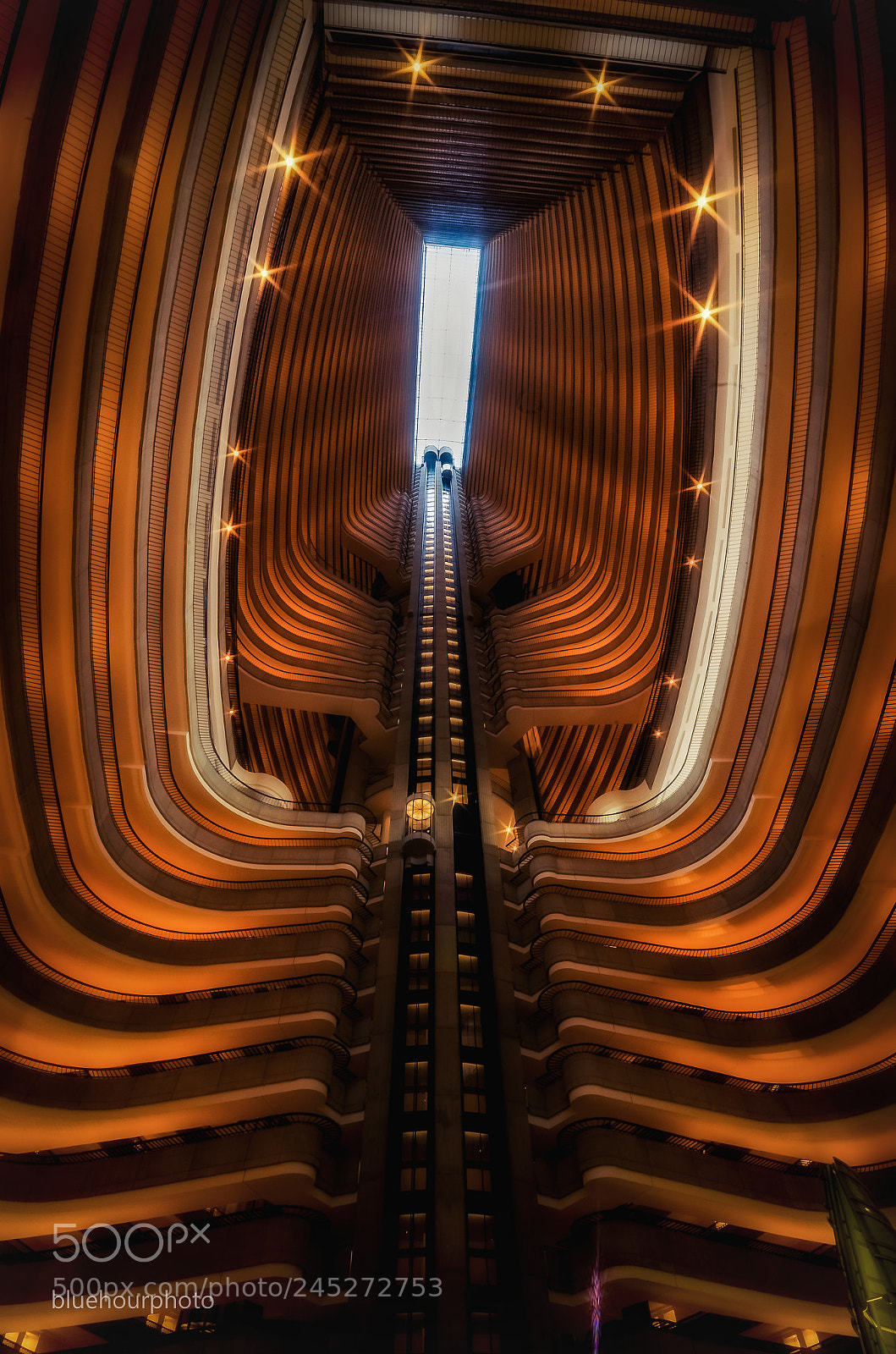 Pentax K-30 sample photo. Elevator up photography