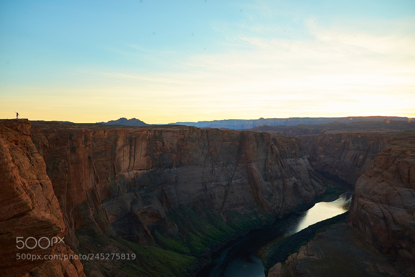 Fujifilm X-T10 sample photo. Sunset at horseshoe bend photography