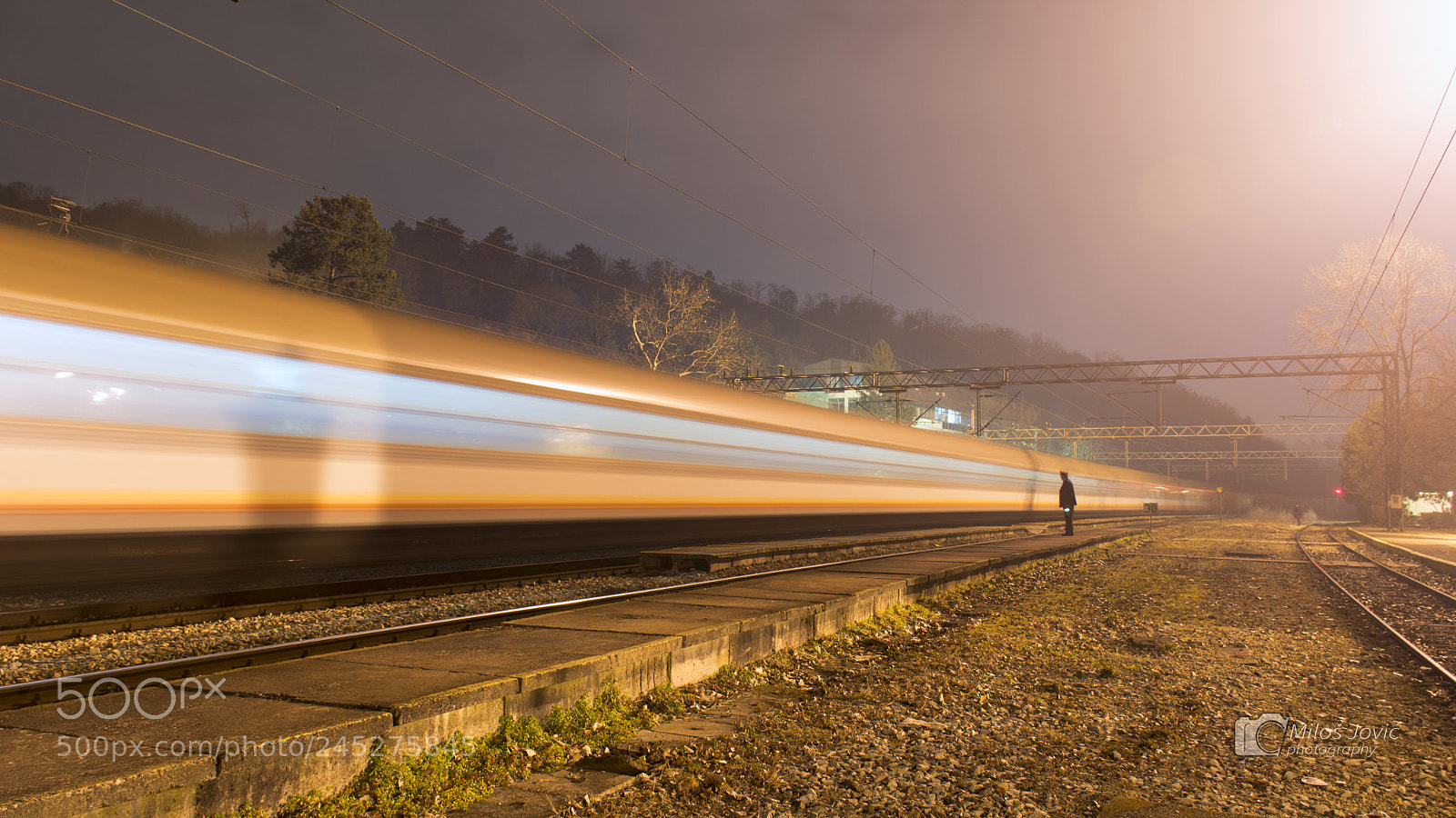 Nikon D7200 sample photo. Long train runnin' photography