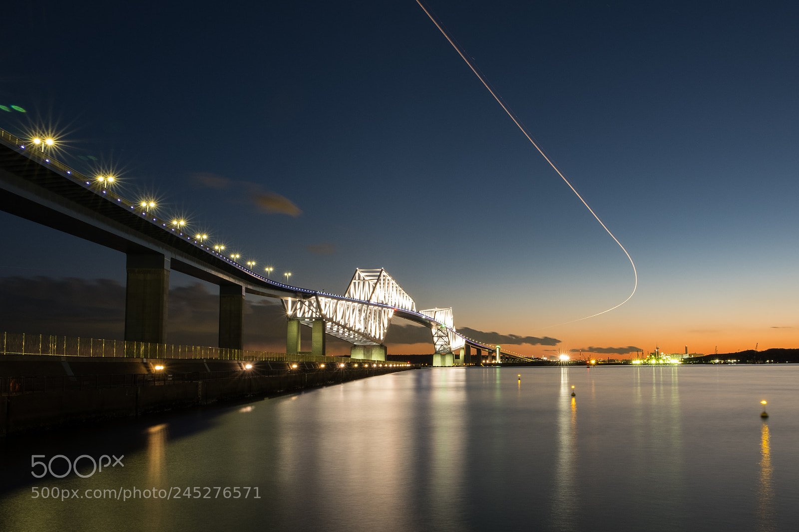 Fujifilm X-T2 sample photo. Tokyo gate bridge photography