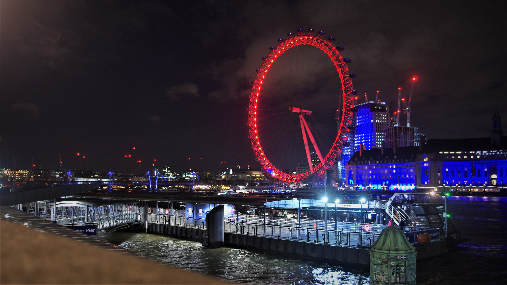smc PENTAX-DA L 18-55mm F3.5-5.6 sample photo. The london eye photography