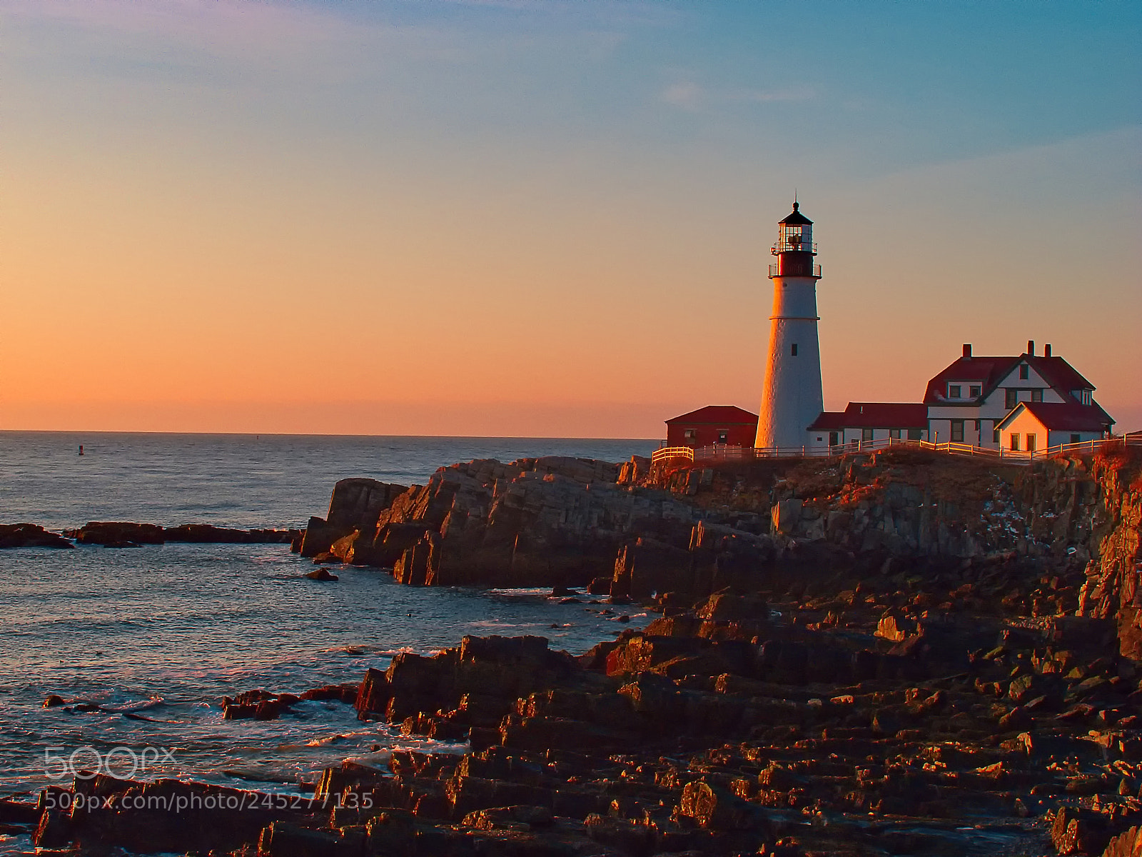 Canon PowerShot G12 sample photo. Portland head lighthouse photography