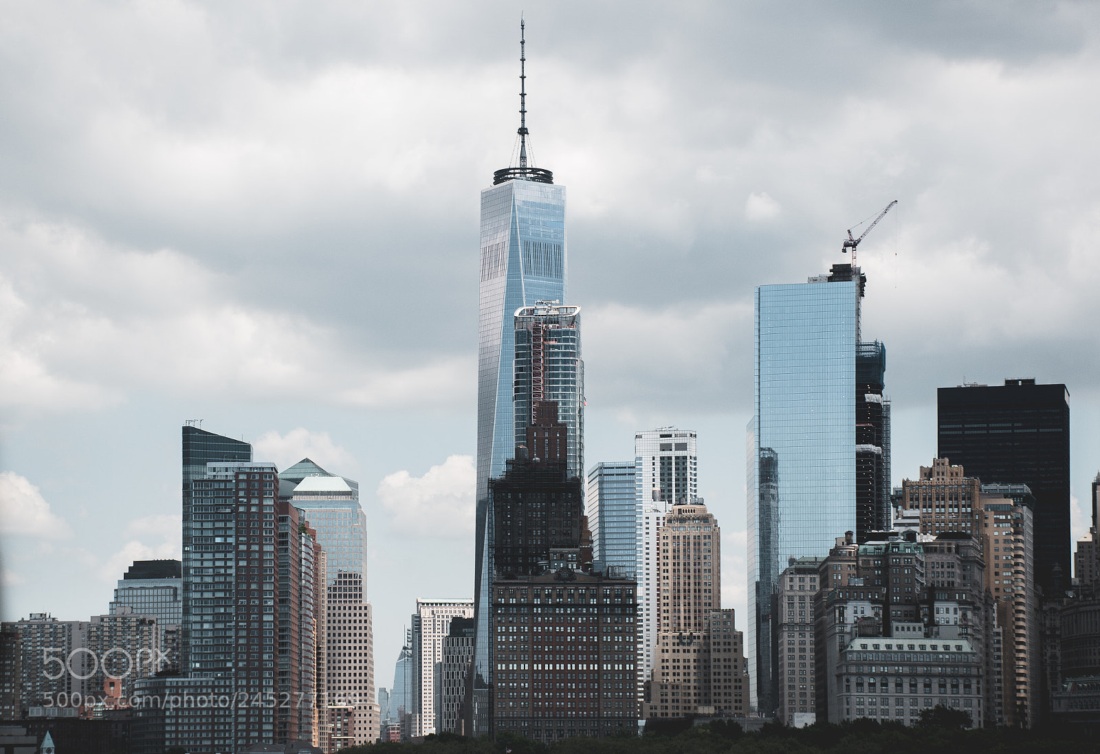 Nikon D5500 sample photo. New york's skyscrapers photography