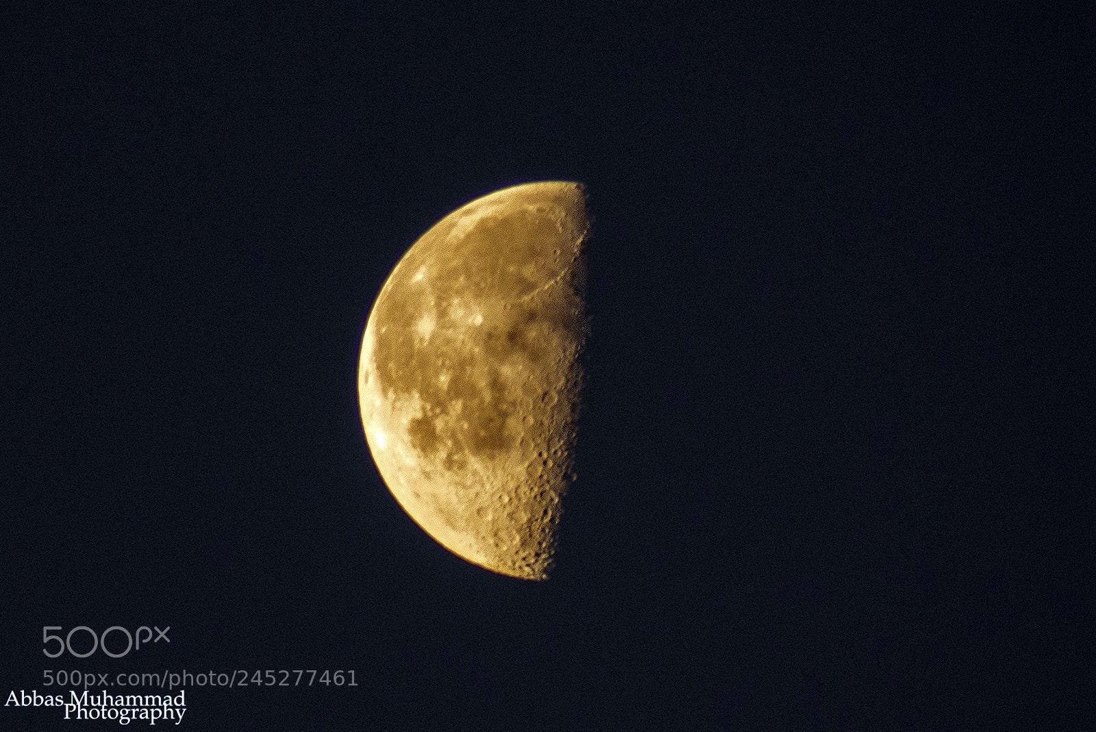 Nikon D3400 sample photo. The moon photography