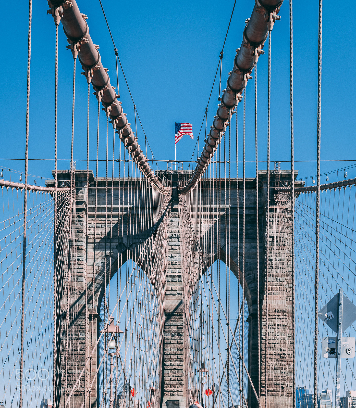 Nikon D5500 sample photo. Brooklyn bridge photography