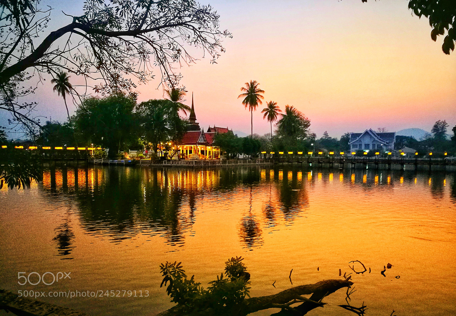 HUAWEI P9 Plus sample photo. Golden dusk photography