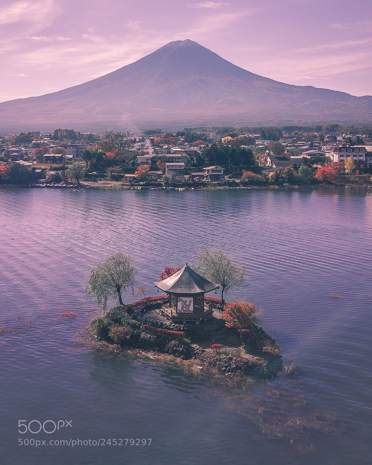 DJI FC220 sample photo. Mount fuji photography
