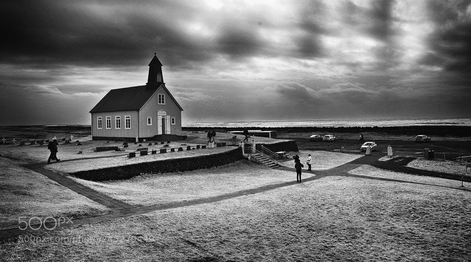 Nikon D700 sample photo. Islande eglise photography