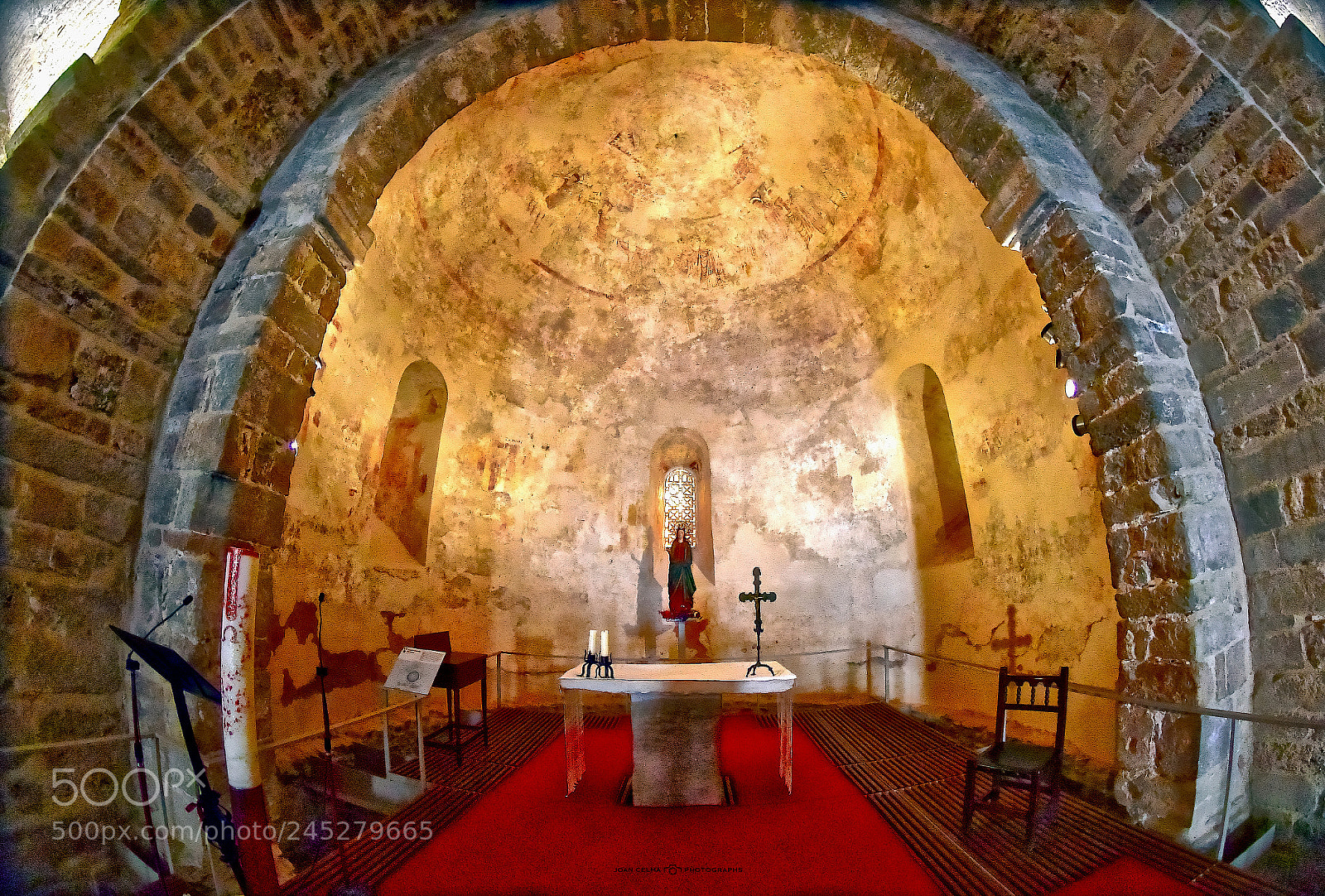 Nikon D810 sample photo. Chapel of sant pere photography