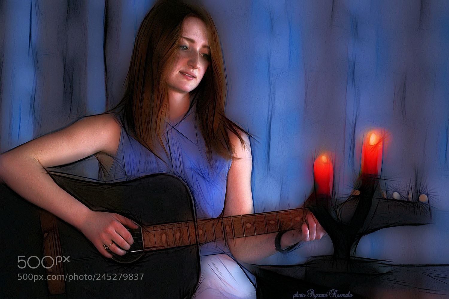 Sony Alpha DSLR-A300 sample photo. Romantic concert photography
