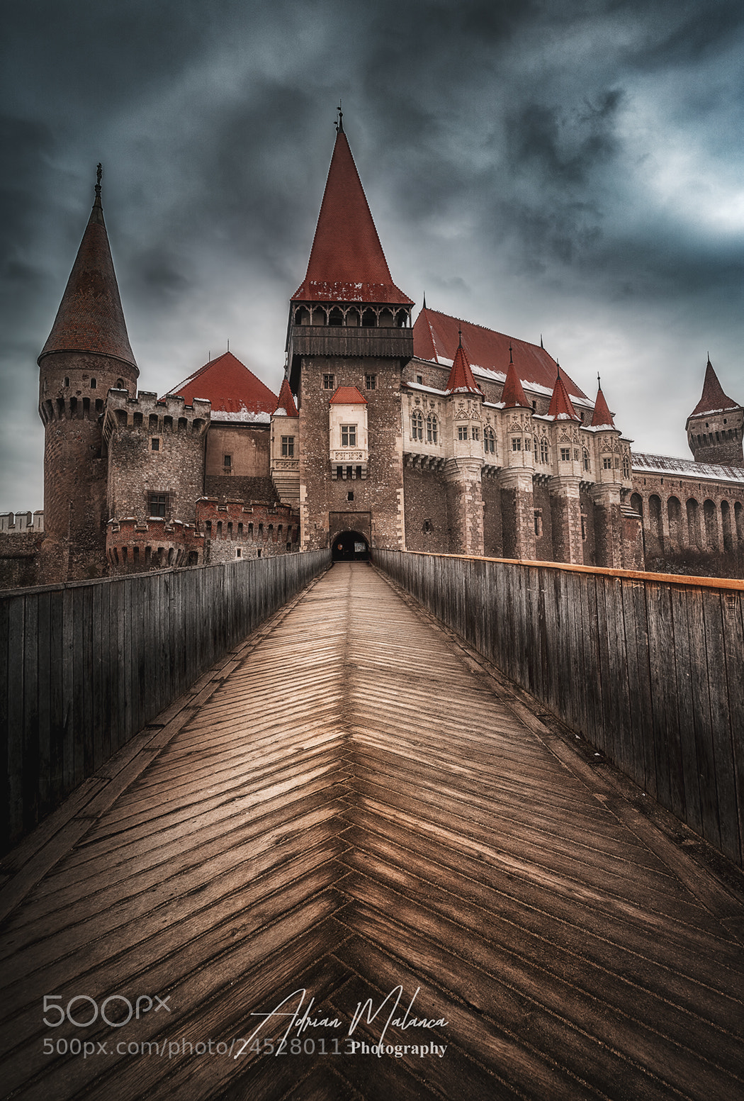 Sony a7R II sample photo. Corvin castle photography