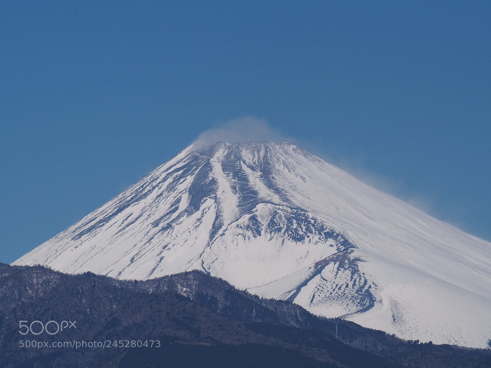 Olympus OM-D E-M5 sample photo. Mt.fuji.2018/02/07. photography