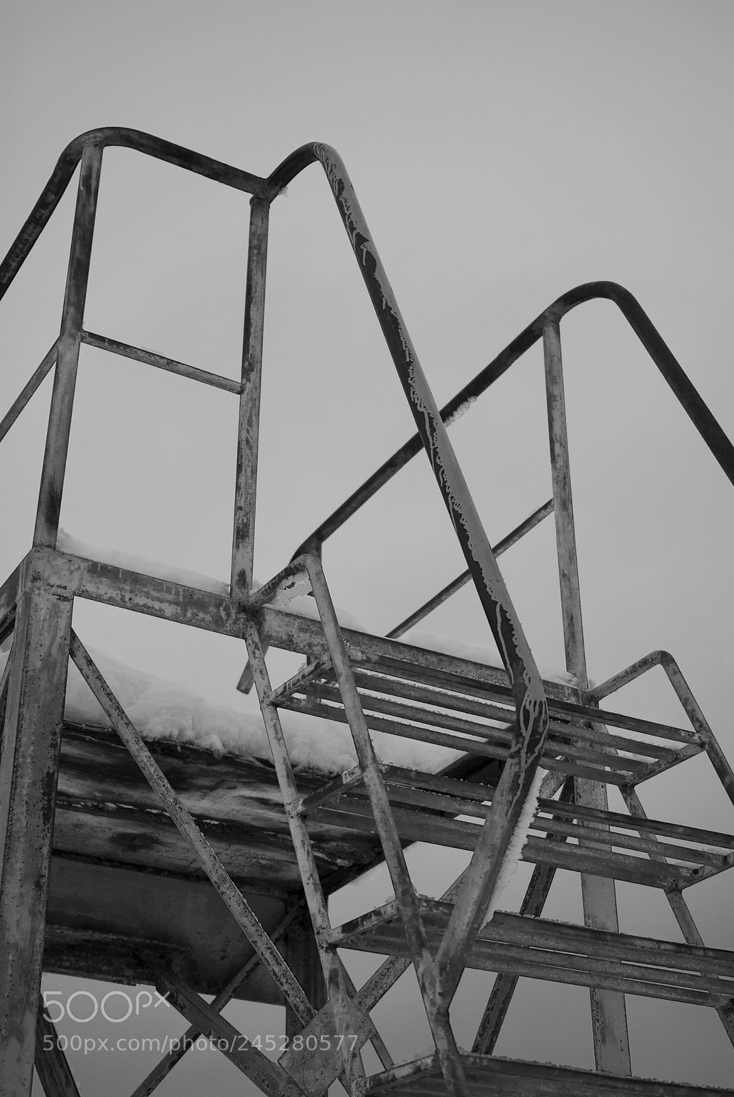 Nikon D60 sample photo. Old soviet bridge photography