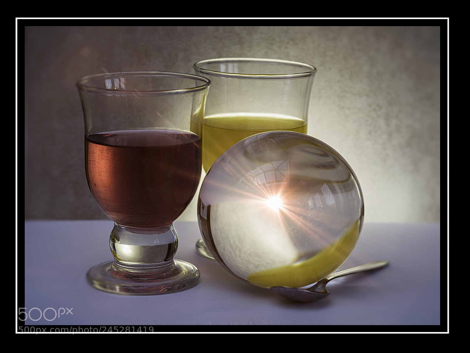 Olympus OM-D E-M5 II sample photo. A glass half full photography