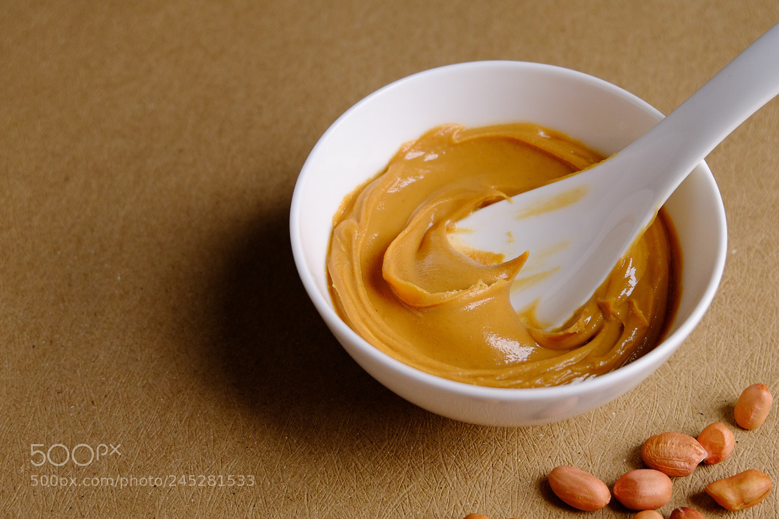 Fujifilm X-E1 sample photo. Peanut butter in white photography