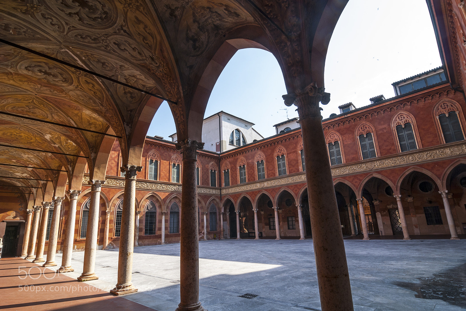 Nikon D200 sample photo. Cremona, palazzo trecchi photography
