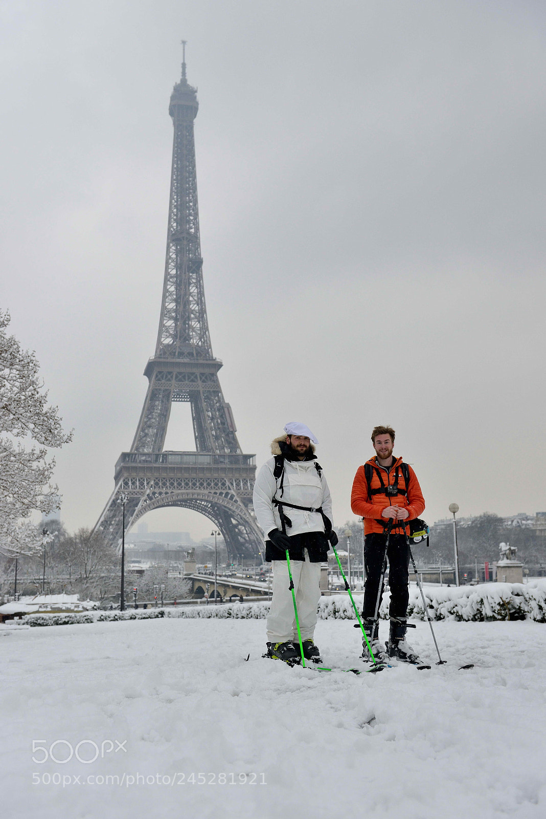 Nikon D800 sample photo. Paris sous la neige! photography