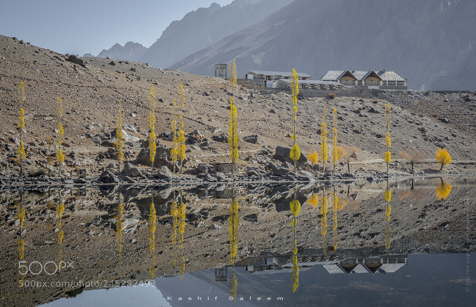 Nikon D7200 sample photo. Reflection of autumn trees photography