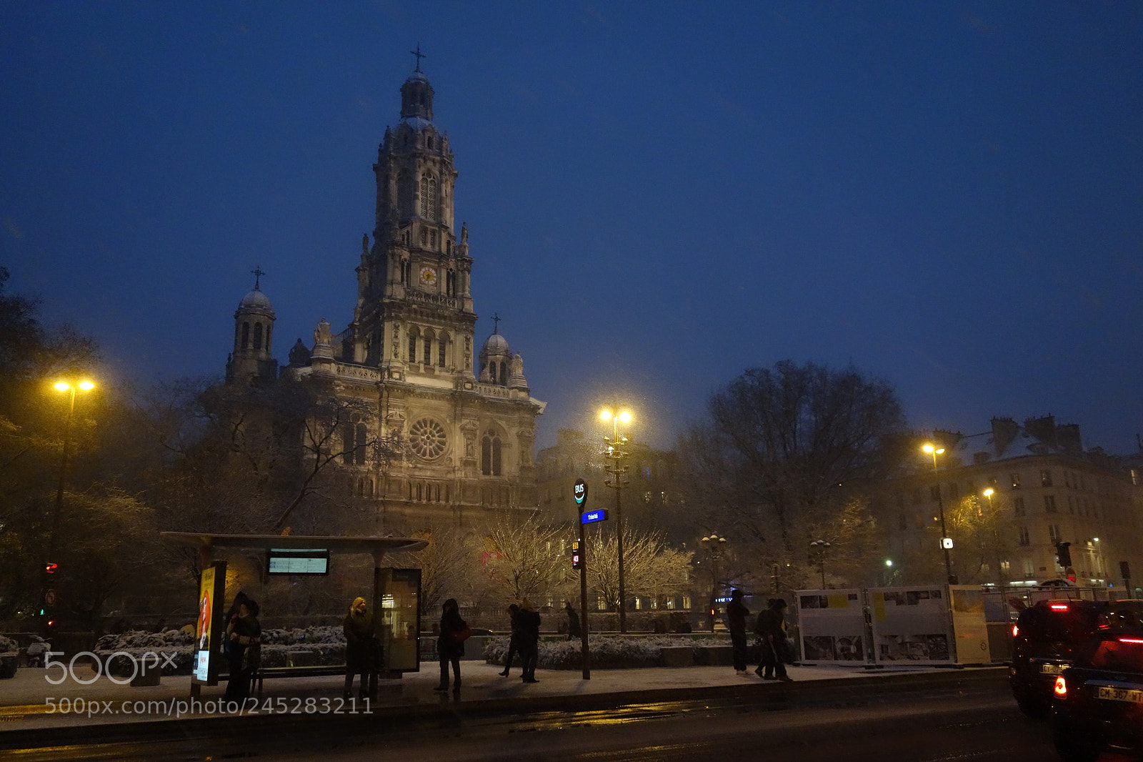 Sony Cyber-shot DSC-RX100 sample photo. Trinité sous la neige photography