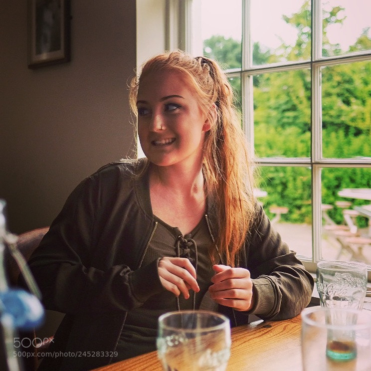 Fujifilm X-Pro2 sample photo. Callie s smile, ratho photography