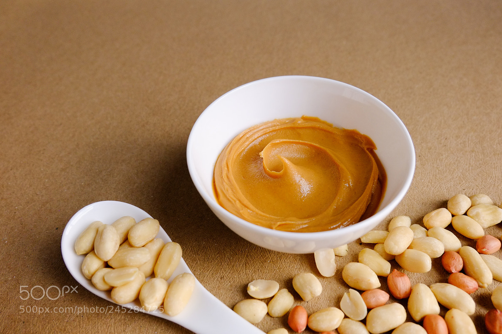 Fujifilm X-E1 sample photo. Peanut butter in white photography