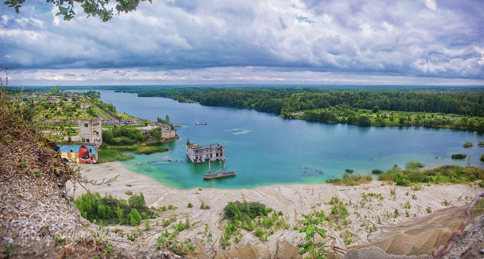 Pentax K-x sample photo. Rummu quarry photography