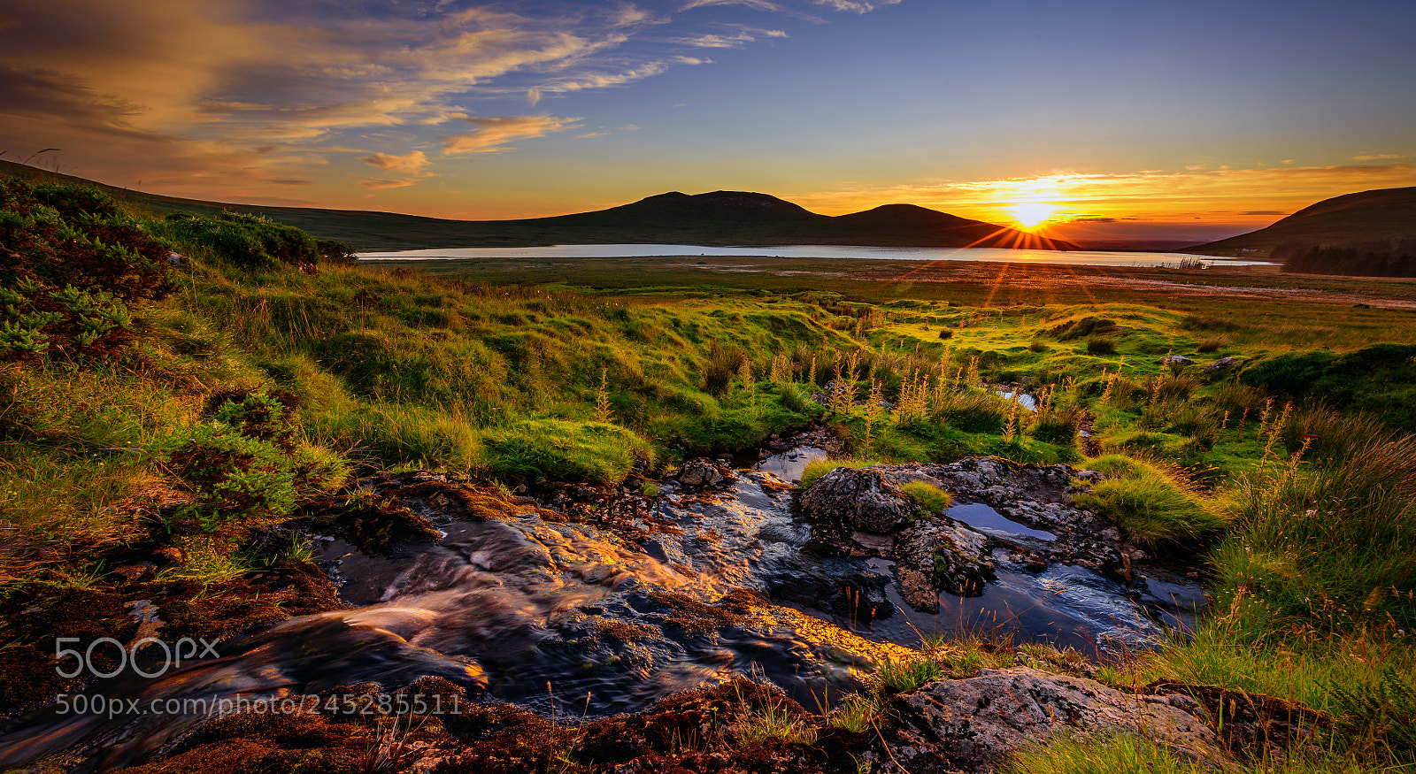 Nikon D810 sample photo. Spelga sunset photography