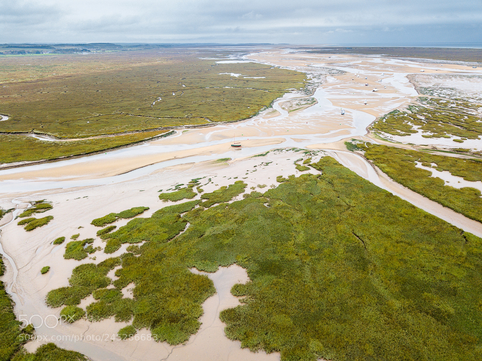 DJI FC220 sample photo. Burnham overy staithe #2 photography