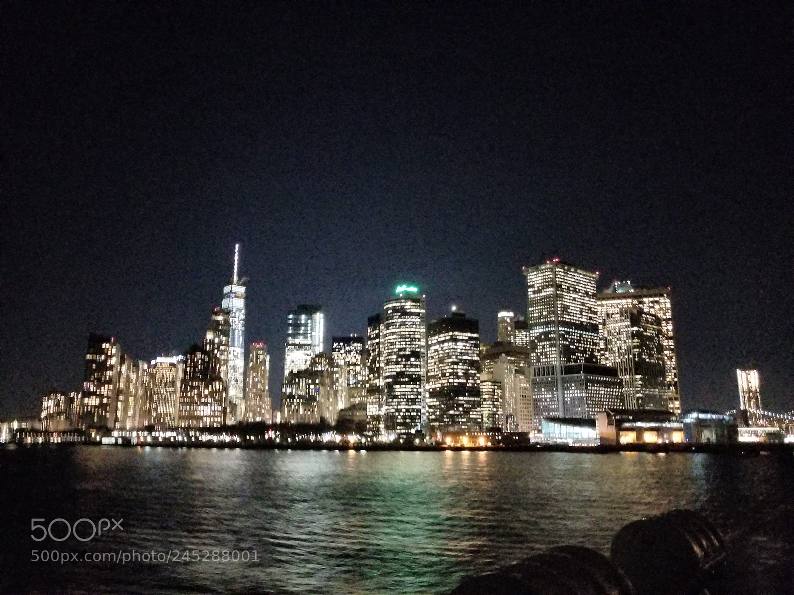 Samsung Galaxy S8+ sample photo. Nyc at night photography
