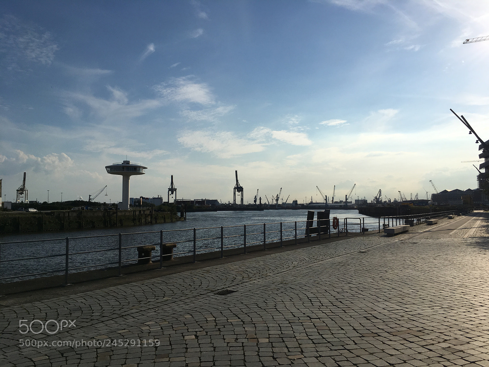 Apple iPhone SE sample photo. Sunset in hamburg s photography