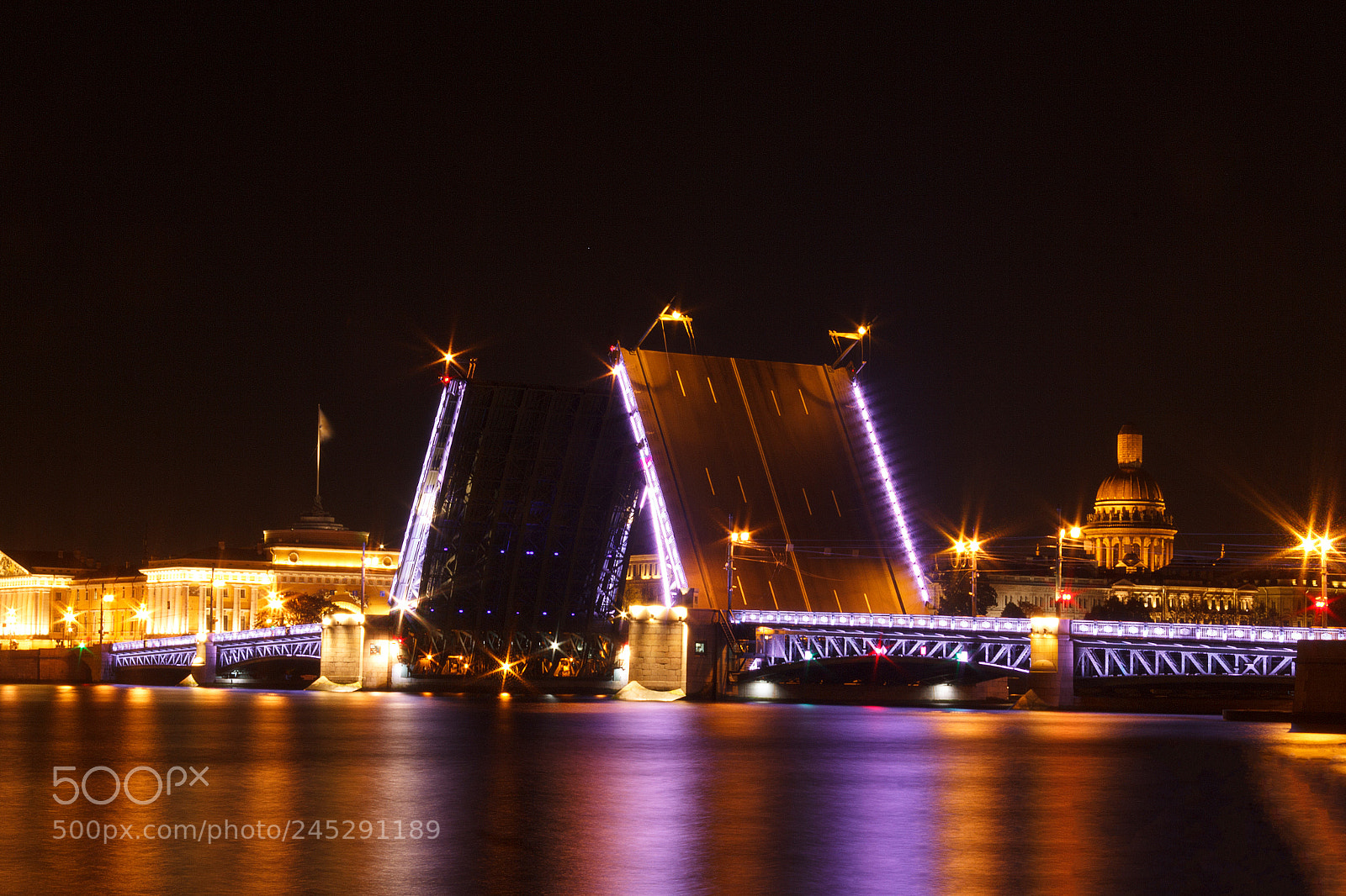 Canon EOS 60D sample photo. Развод мостов в Санкт-Петербурге photography
