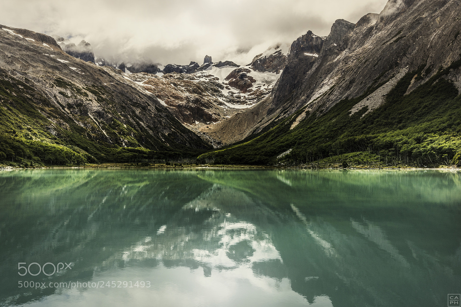 Nikon D7200 sample photo. Lago esmeralda - ushuaia photography