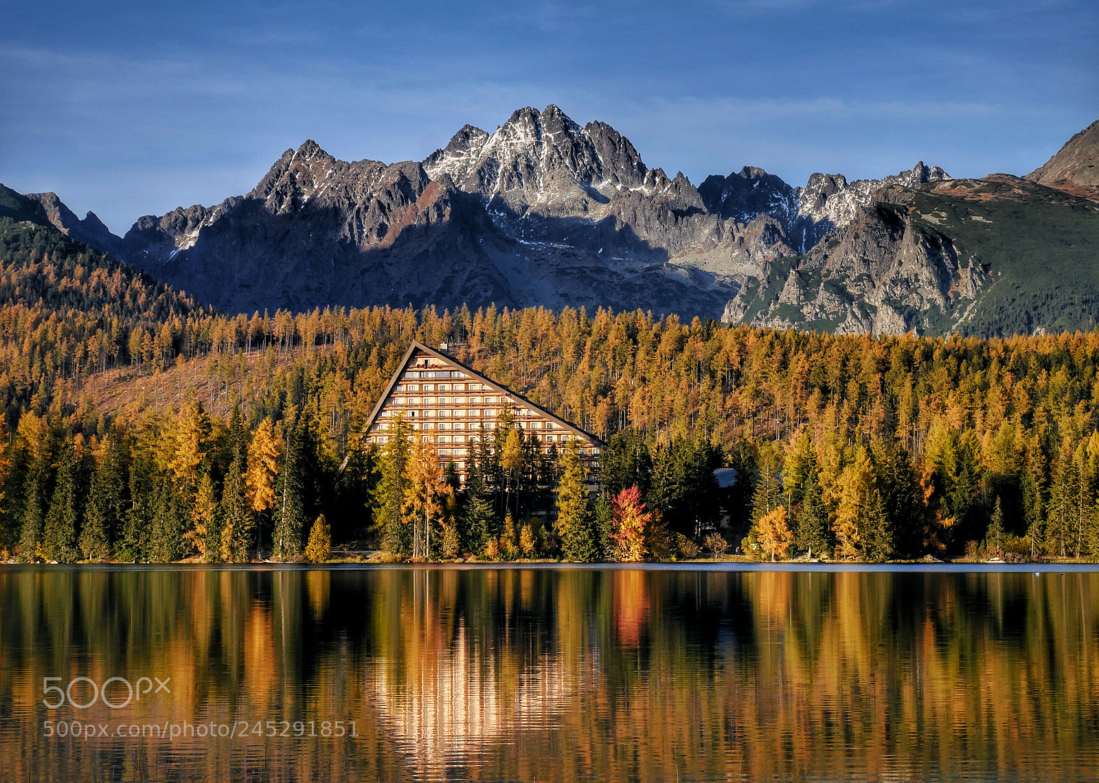 Panasonic Lumix DMC-G7 sample photo. Strbske pleso - high photography
