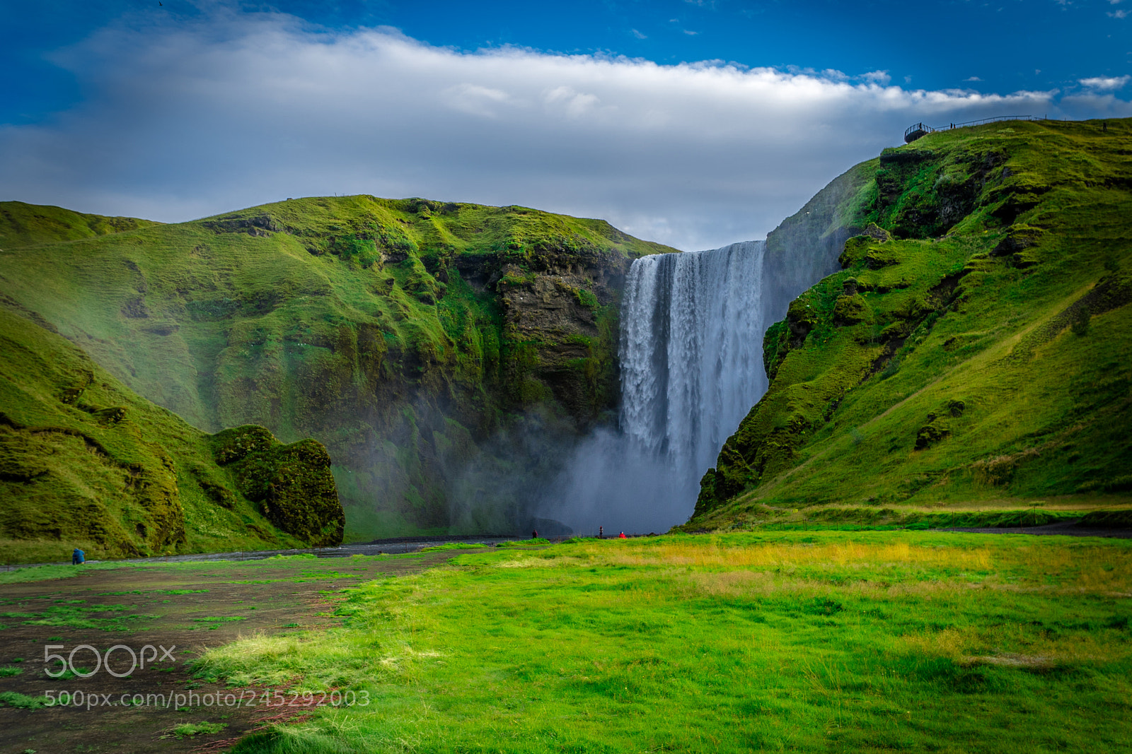Sony a7 sample photo. Skogafoss en islande le 29.08.17 photography