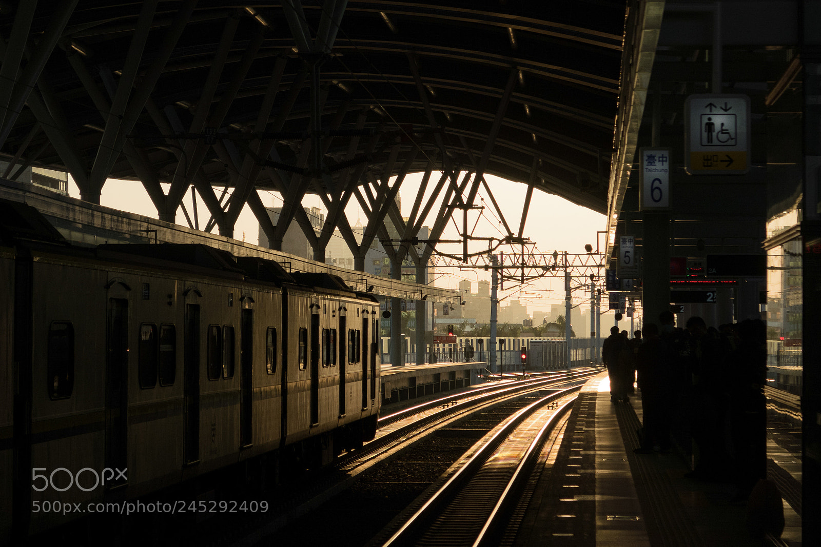Canon PowerShot G7 X sample photo. Taichung station sunset just photography