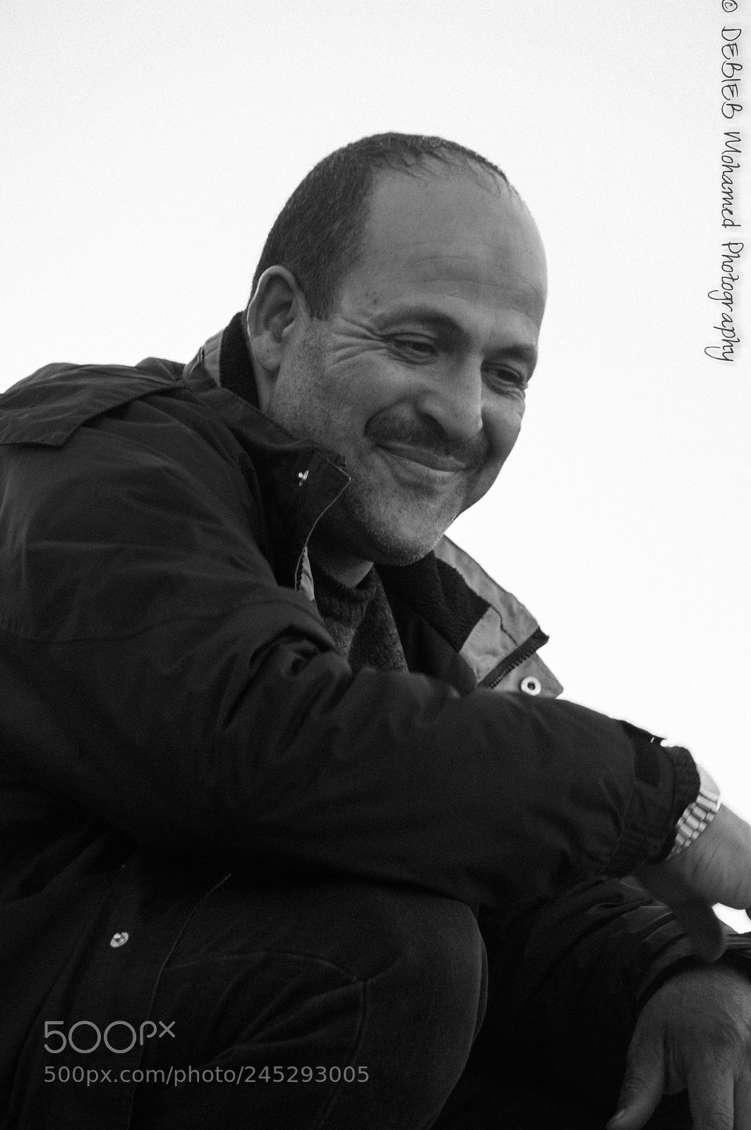 Nikon D3200 sample photo. Portrait mounir photography
